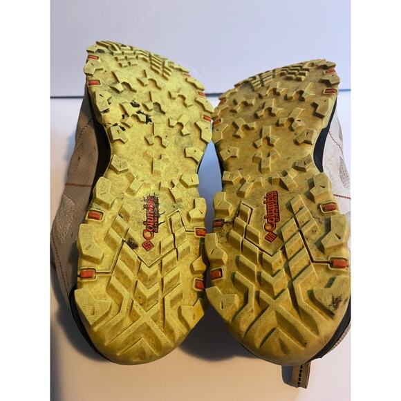 Columbia waterproof trail shoes gray orange size 13 - Picture 8 of 8